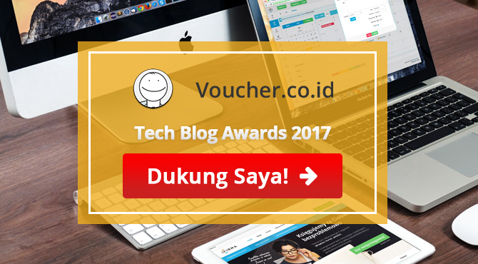 Banners for Tech Blog Awards 2017