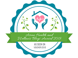 Banners for Asian Health and Wellness Blogs Award 2018